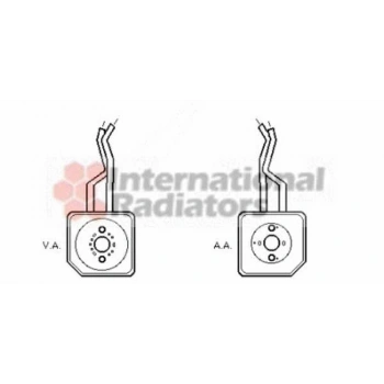 Golf4 Bora A3 Toledo 2001 2004 Yağ Soğutucusu 8Mo376797051 (Oem No:036117021G)