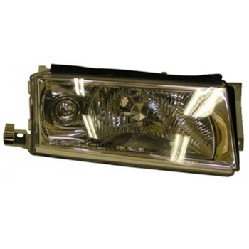 2001-2010 Skoda Octavia Far Lambası Sol Elektrikli-Motorsuz-Mercekli (Şeffaf Cam)(8Fiş)(H4-H3)Famella (Adet) (Oem No:1Z1941017D)