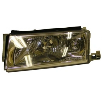 2001-2010 Skoda Octavia Far Lambası Sağ Elektrikli-Motorsuz-Mercekli (Şeffaf Cam)(8Fiş)(H4-H3)Famella (Adet) (Oem No:1U1941018D)