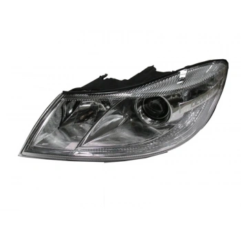 2010-2012 Skoda Octavıa Far Lambası Sol Elektrikli-Motorlu-Mercekli H7-H1 Eurolamp Oem No: 1Z1941017S