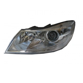2005-2009 Skoda Octavia Far Lambası Sol Elektrikli/Motorlu/Mercekli (H7/H1) (Tw-Y) (Oem No:1Z1941017D)