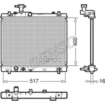 Swift (Nz) 1.2 1.6 2010  Su Radyatörü Otomatik 400X518X16 (Oem No:1770071L10)
