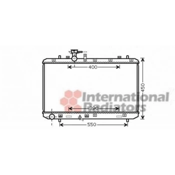 Sx4 (Ey) 1.6 08 13 2008 2013 Su Radyatörü Manuel 375X708X26 (Oem No:1770079J00)