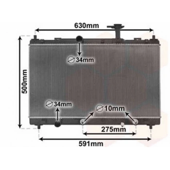 Sx4 S Cross (Jy) 14  2014  Su Radyatörü Otomatik 375X668X16 (Oem No:1770061M10)