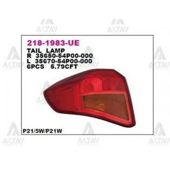 Stop Lambası Vitara 2015 Sonrası  Sağ (Oem No:35650-54P00-000) (Adet)