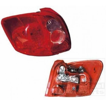 Auris 2007 2009 Stop Lambası Sol (Duysuz)   P21W Py21W W16W R5W (Oem No:8156102380)