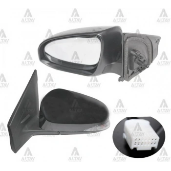 Dış Dikiz Aynası Auris 2013-2016 Elektrikli Isıtmalı Sinyalli Sol (Oem No:87940-02620) (Adet)