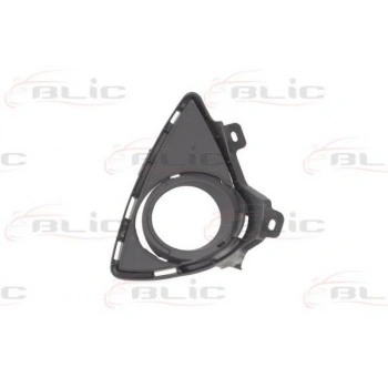 2013-2015 Toyota Aurıs Sis Lamba Kapağı Sağ Sis Delikli Siyah Oem No: 81481-02290