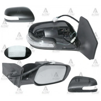 Dış Dikiz Aynası Avensis 2006-2008 Elektrikli Isıtmalı Otomatik Katlanır Sinyalli Sağ (Oem No:87906-05180) (Adet)