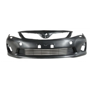 2010-2013 Toyota Corolla E150 Ön Tampon Siyah (Izgaralı-Çeki-Sis-Far Yıkama Delikli Fpı) (Adet) (Oem No:521190Z908)