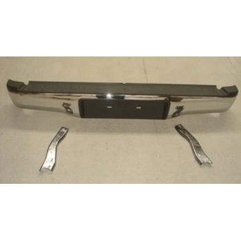 2012-2015 Toyota Hilux Pıck Up Vıgo- D4D Arka Tampon Nikelajlı (Plaka Takılan Tip)(Bağlantı Ayaklı)Bfn (Adet) (Oem No:Ury150221)