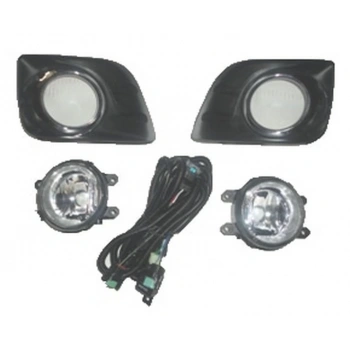 2009-2013 Toyota Land Cruiser Prado- Sis Lambası Sağ-Sol Set 2Parça Sis Kapaklı-Tesisatlı (Famella) (Adet)