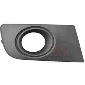 2011-2016 Volkswagen Amarok Sis Lamba Kapağı Sağ Sis Delikli Siyah-Çerçevesi Nikelajlı (Adet) (Oem No:2H0807490A9B9)