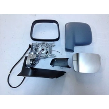 2004-2010 Volkswagen Caddy Kapı Aynası Sağ Astarlı Gri Elektrikli-Isıtmalı (Dikey Tip) 5 Fişli Famella (Adet) (Oem No:2K1857507A9B9)