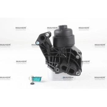 Yağ Filtre Kütüğü Komple Soğutuculu Golf7 A3 Leon Passat Tıguan Caddy 2013 Sonrası  Cuub-Cuuc-Cuud-Cuuf-Dfsd-Clha-Clhb-Dcxa-Crlb-Cuvc 1.6 Tdı-2.0 Tdı (Oem No:03N115389A) (Adet)