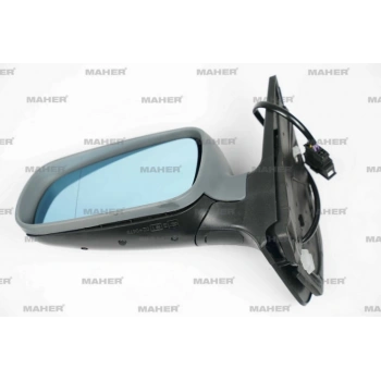 Dış Dikiz Aynası Golf4 Bora 1998-2003 Elektrikli, Mavi Cam Sol (Oem No:1J1857507D01C) (Adet)