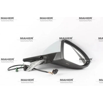 Dış Dikiz Aynası Golf7 2013-2017 Elektrikli, Isıtmalı, Astarlı Sağ (Oem No:5G1857508Cl9B9) (Adet)