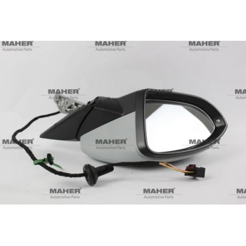 Dış Dikiz Aynası Golf7 2013-2017 Elektrikli, Isıtmalı, Astarlı Sol (Oem No:5G1857507Bf9B9) (Adet)