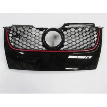 2005-2009 Volkswagen Golf 5 Ön Panjur Siyah (Kırmızı Çıtalı) (Gtı) (Tw) (Adet) (Oem No:1K0853651E)