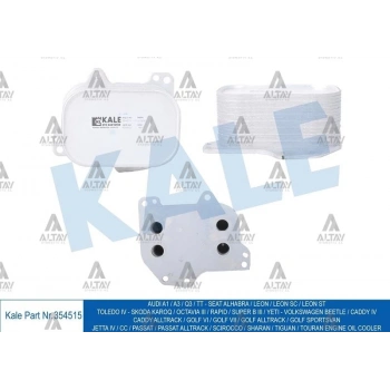 Yağ Soğutucusu Golf7 A3 Leon Passat Tiguan 2013 Sonrası  Clha-Clhb-Dcxa-Crlb-Cuvc 1.6 Tdi-2.0 Tdi (Oem No:03N117021) (Adet)