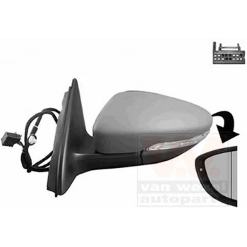 Volkswagen Jetta 2010  Dış Dikiz Aynası Sol Elektrikli  Vm 6381Ehpal (Oem No:5C7857507B)