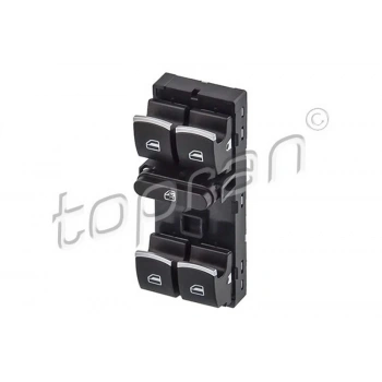 Cam Açma Düğmesi Golf6 Passat Jetta Tiguan 2010 Sonrası  (Dörtlu) Kromlu (Oem No:5K4959857A) (Adet)