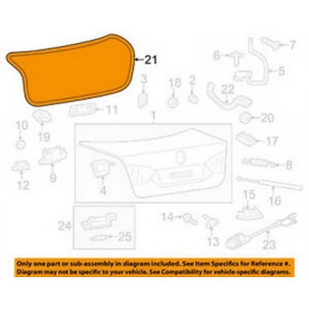 Volkswagen Jetta 2010  Bagaj Kapak Fitili  (Oem No:5C6827705A5Ap)