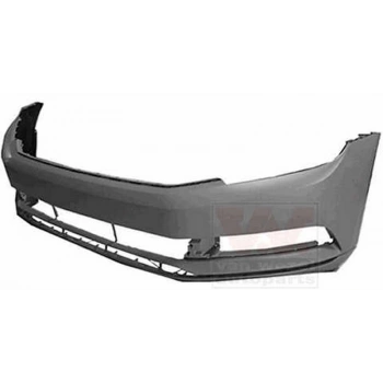 2014-2018 Volkswagen Passat B8 Ön Tampon Gri (Astarlı Sis-Panjur Delikli Sensör Deliksiz (Adet) (Oem No:3G0807217Gru)