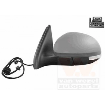 Volkswagen Tiguan 2007  Dış Dikiz Aynası Sol Elektrikli  Vm 383Ehpal (Oem No:5N1857507P)