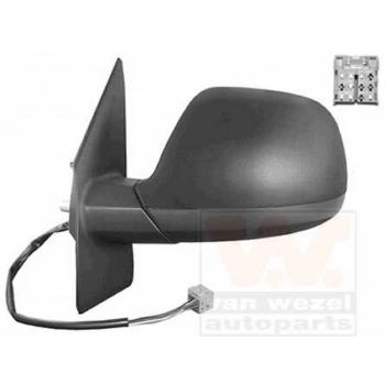 Volkswagen T5,5 Amarok 2010 2015 Ayna Kapağı Sol Sıyah (Oem No:7E1857527F)