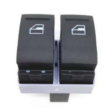 Cam Açma Düğmesi Transporter T5 T6 2004-2014 (Çiftli) Sol (Oem No:7E0959855A) (Adet)