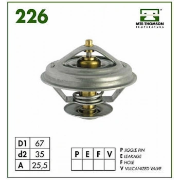 T4 Lt35 Crafter 91  Termostat 87°C    Tx 25 87D   Th13287G1 (Oem No:069121113)