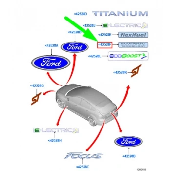 Arma Econetıc Technology Ford Focus Bm 11- (Oem No: Cm51 A42528 Ba)