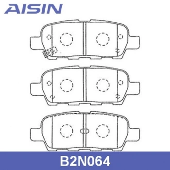Arka Fren Balatası Qashqai J10 07-13 Juke 11- None (Oem No: Asn B2N064)