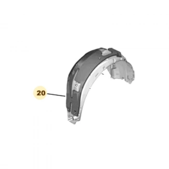 Çamurluk Davlumbazı Arka Sol Ses Izolasyonsuz Opel Corsa F Bm 20- (Oem No: 9829469780)