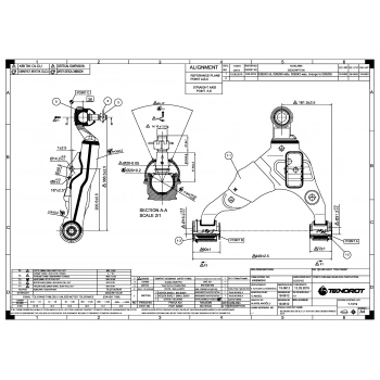 Salıncak Land Cruıser 10-Ön Sol Alt Rotilli Prado None (Oem No: T-1019)