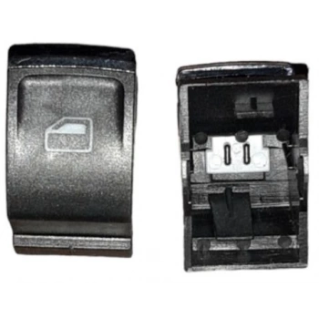 Seat Leon- 13/20; Ön/Arka Cam Düğme Butonu Sağ/Sol Aynı (Adet) (Nikelajlı) (Oem No: 1222-1955)