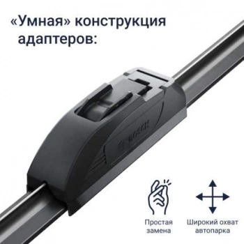 Silecek Süpürgesı Ön 500 Mm Fıat Nıva Iı Prıora Samara Bm 88-06 (Oem No: Bch 3397008535)