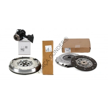 Volanlı Debrıyaj Setı 2052.X5 - 2041.A4 - 0532.Q4 - 2037.08 (6 Adet) Hıdrolık Rulmanlı Psa 3008/5008 1.6 Hdı 09- (Oem No: 1628933580)