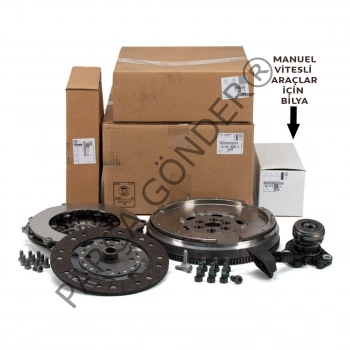 Volanlı Debrıyaj Setı 9814068080 - 9677933380 - 0532.Transporter T4- 2037.08 (6 Adet) Psa 308 (T9) /Partner 1.6 Hdı 2013- (Oem No: 1628939980)