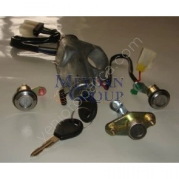 1990-1994 Nissan Sunny B13 Kontak Kilit Seti (3Lü) (Kontak-Kapı-Bagaj) (Adet)