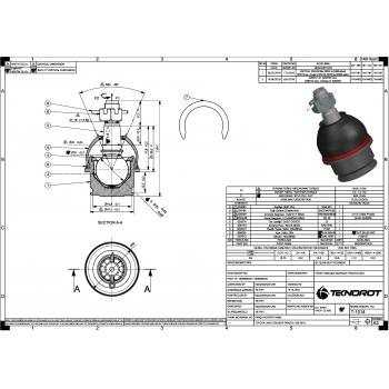 Rotil Land Cruıser 10-Ön Alt None (Oem No: T-1014)