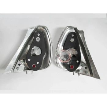 2001-2008 Honda Jazz Modifiye Stop Lambası Sağ-Sol Set 2 Parça Beyaz-Nikelajlı (Tyc) (Adet)