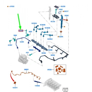 Cıvata:Eksantrık Mılı Kapagı Cıvata:Eksantrık Mılı Kapagı Ford Transıt (2006) Bm 2012/- (Oem No: Bk2Q 6A548 Ga)