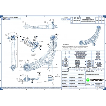 Salıncak Jazz 15-Ön Sol Rotilli None (Oem No: H-1009)