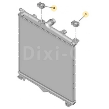 Radyatör Üst Ayagı Opel Corsa F Bm 20- (Oem No: 9826870480)
