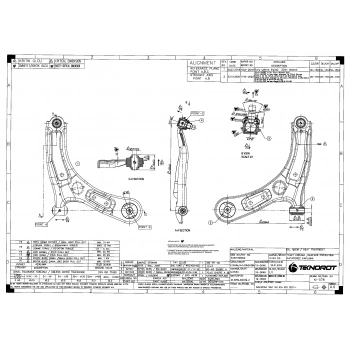 Salıncak Rıo 17- Ön Sağ Alt Rotilli None (Oem No: Kı-578)