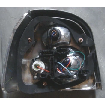 1992-1998 Volkswagen Golf 3 Modifiye Stop Lambası Sağ-Sol Set 2 Parça Nikelajlı Şeffaf Camlı (Tyc) (Adet)