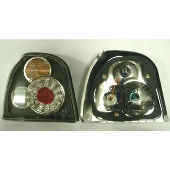 1992-1998 Volkswagen Golf 3 Modifiye Stop Lambası Sağ-Sol Set 2 Parça Ledli Siyah (Tyc) (Adet)