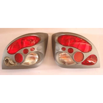 2000-2002 Ford Fiesta Modifiye Stop Lambası Sağ-Sol Set 2 Parça Gri-Kırmızı-Beyaz (Tyc) (Adet)